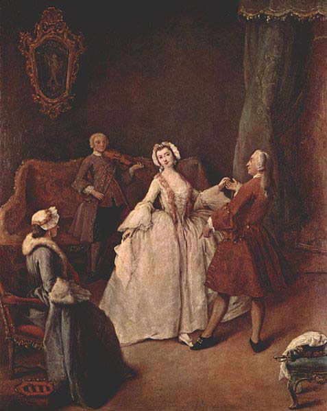 Pietro Longhi The Dancing Lesson